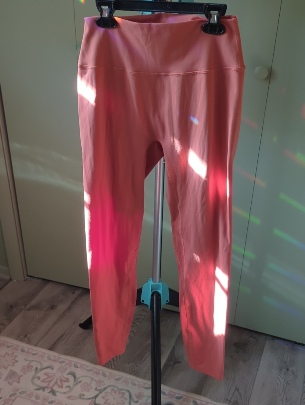 Zyia Orange Confluence Leggings